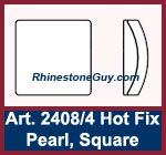 swarovski 2408 square pearl diagram